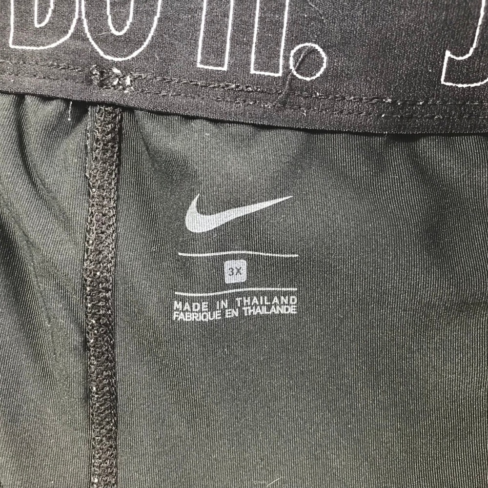 Nike 10/2 Running Shorts Grey Black 2-in-1 Plus Size 3X DC5412-014 - Picture 5 of 8